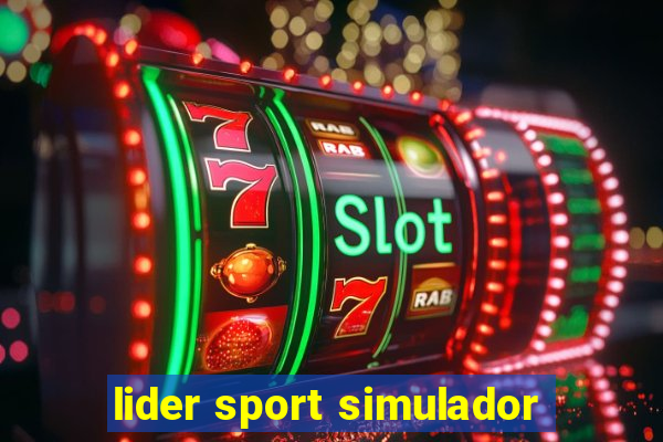 lider sport simulador